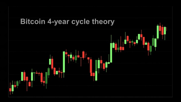반감기에 따른 비트코인 4년 주기설이 최근 힘을 잃고 있다 [사진: Reve AI]