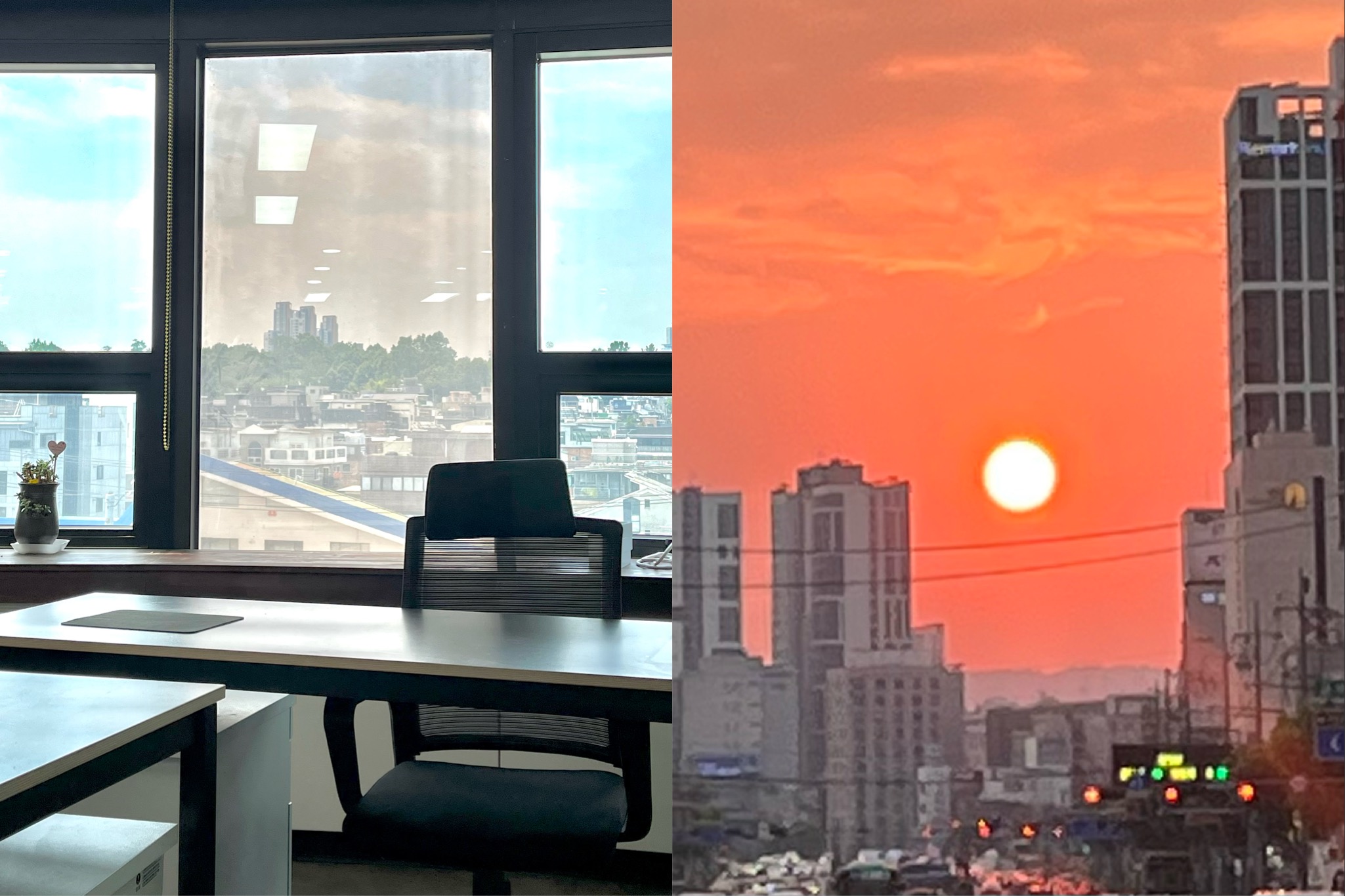 저희 회사 안과 밖의 모습을 보여드려요🙌🏻