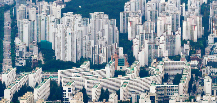 서울 강남구 아파트 단지. [뉴스1] 출처: 주간동아 1471호 