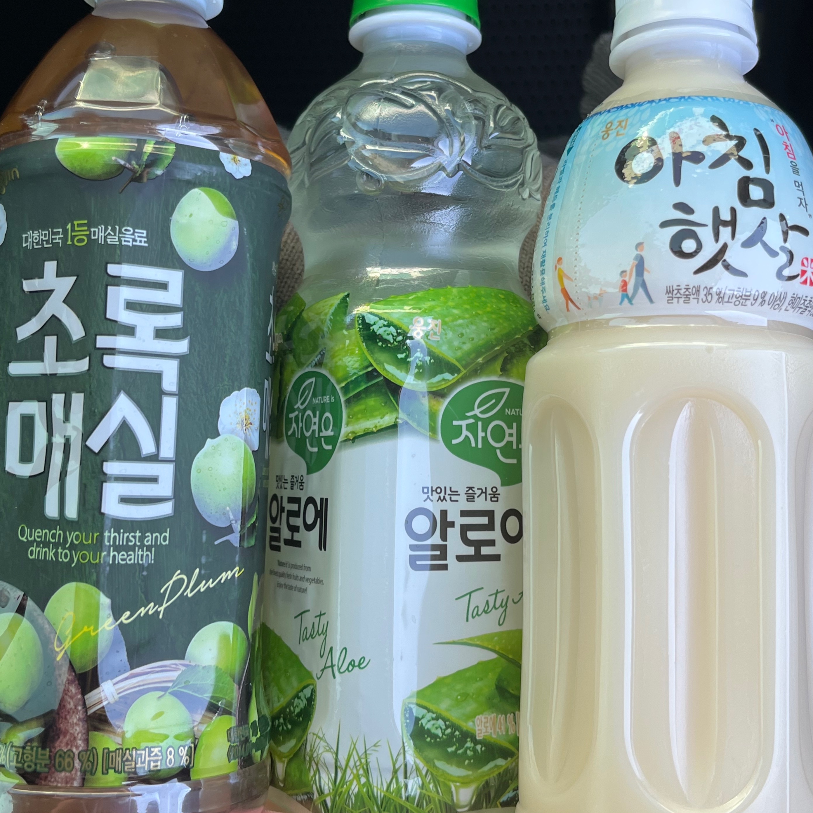 언젠가 할머니 집에 있던 음료수들이 편의점에 나란히