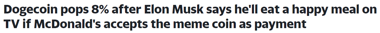 https://finance.yahoo.com/news/dogecoin-pops-8-elon-musk-134304449.html